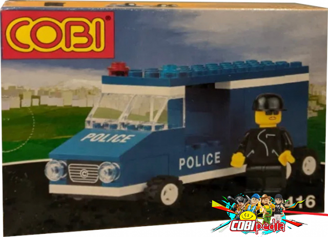 Cobi 0416 Police Van